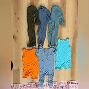 Caden Lane and Posh Peanut sleepers and rompers bundle